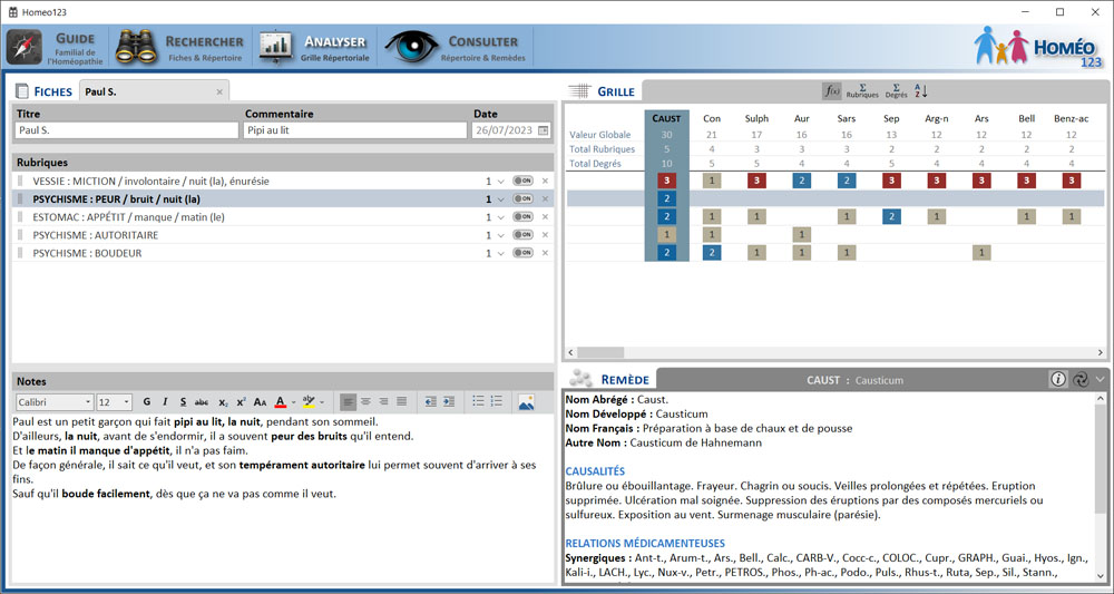Module Rechercher